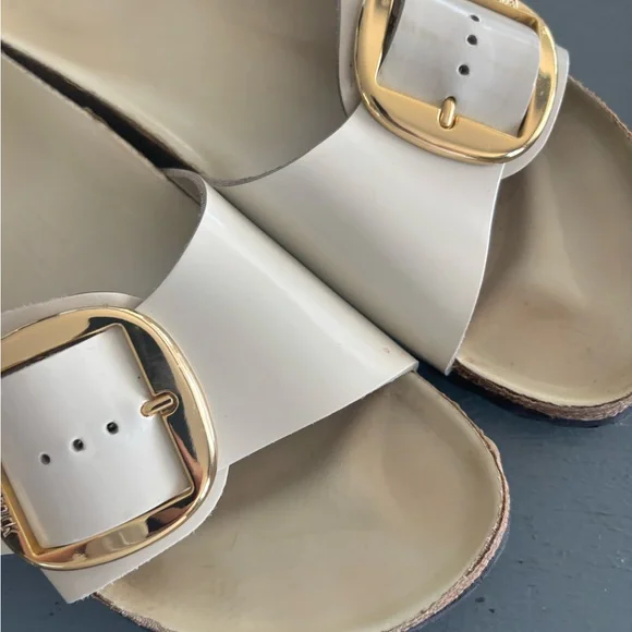 EUC Birkenstock Madrid Big Buckle Sandals- barely worn size 9-10 - Picture 12 of 16